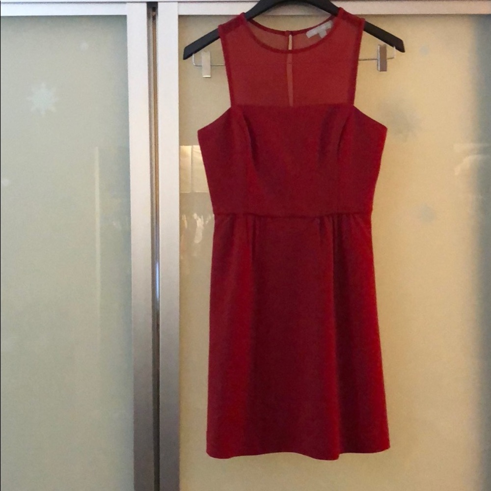 Red banana republic holiday / evening dress
